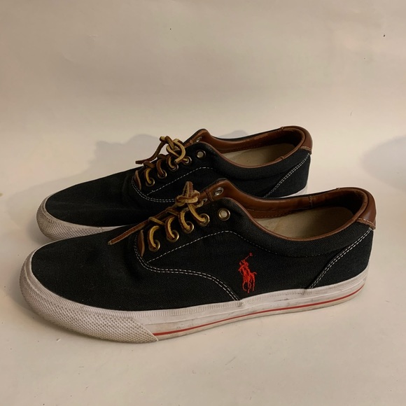 Polo Ralph Lauren Other - Polo Ralph Lauren 🔸Vaughn blue sneakers size 10